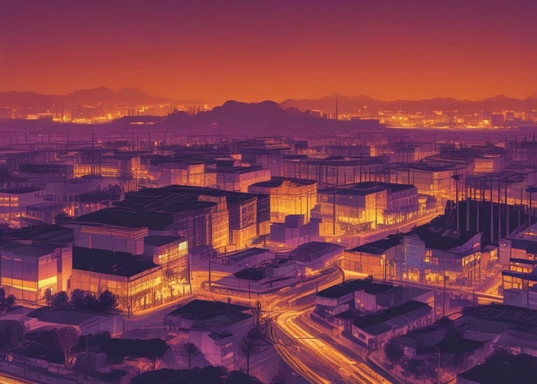 A family home equipped with smart security systems.