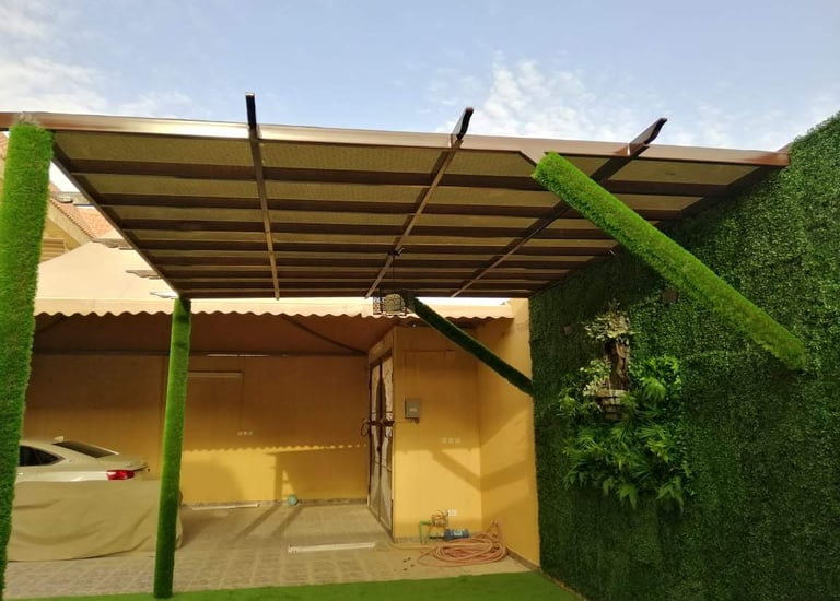 برجولات خشبيه في الرياض