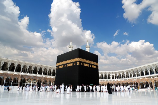 Keindahan ka'bah saat menjalani umrah