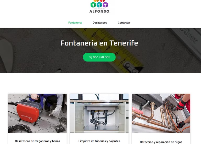 proyecto con empresa de fontaneria