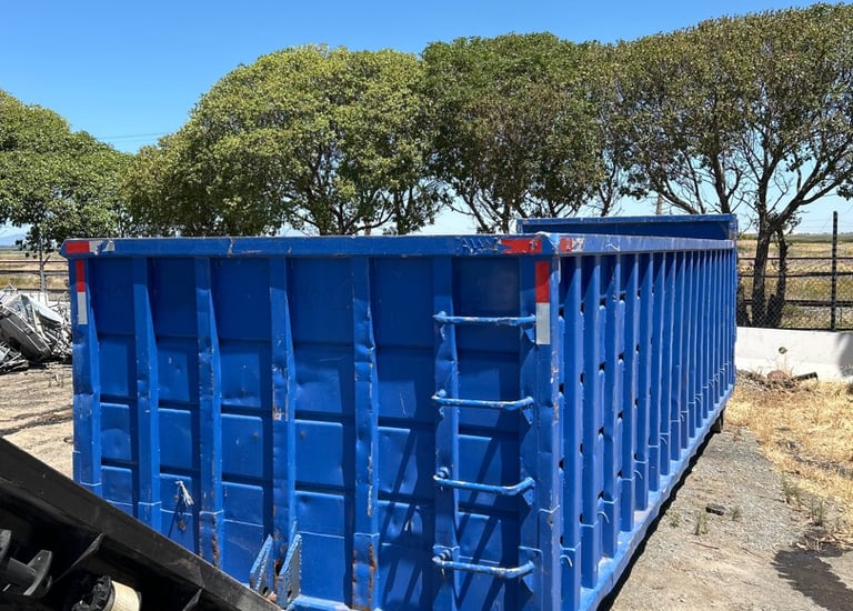 40 yards dumpster size