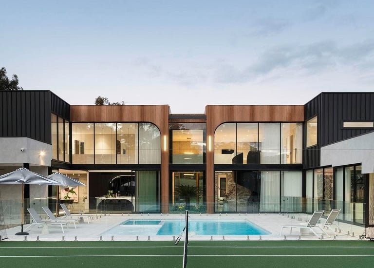 Residential architecture design Melbourne, DA approved townhouse design by TNA Architecture