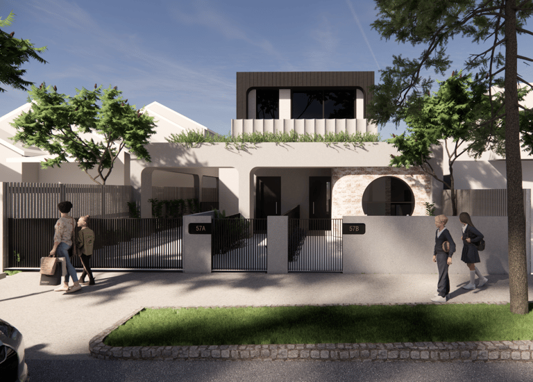 TNA Architecture, Melbourne Architect, Townhouses DA Approval, Small Developer
