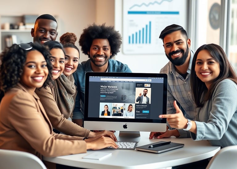 Nossa equipe especializada utiliza as últimas tendências em design e desenvolvimento web para garant