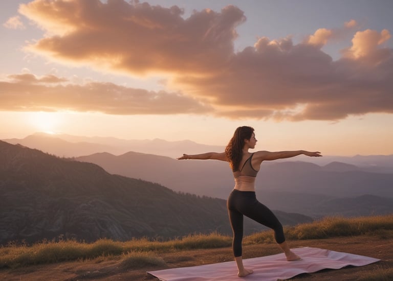 Ai generated portrait of a freckled model with bare shoulders