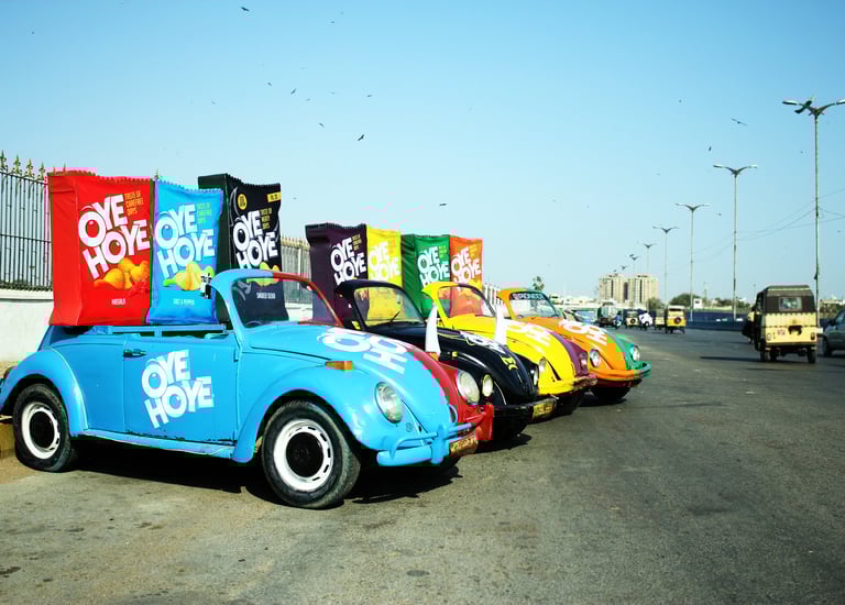 Display of Vehicle Branding