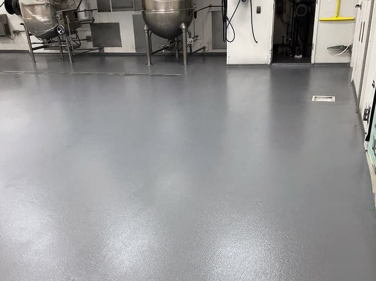 Epoxy lantai dapur MBG Rembang