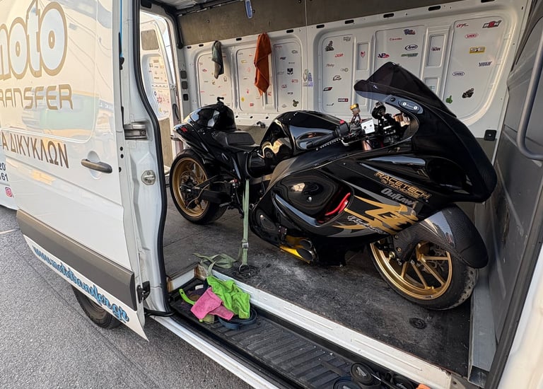 μεταφορά μοτοσυκλέτας 