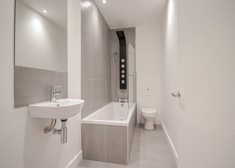 bathroom installation