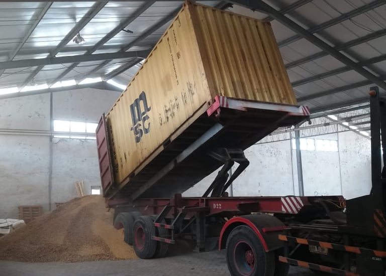 tipping container emkl curah
