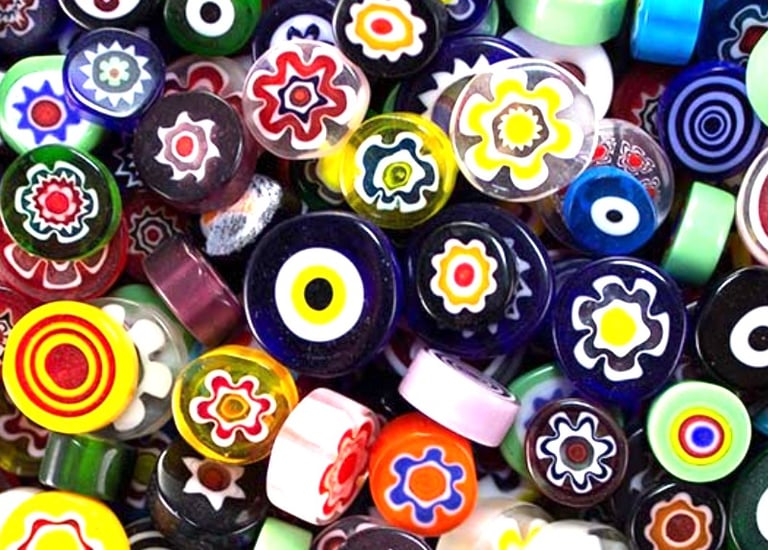 Le millefiori de Murano