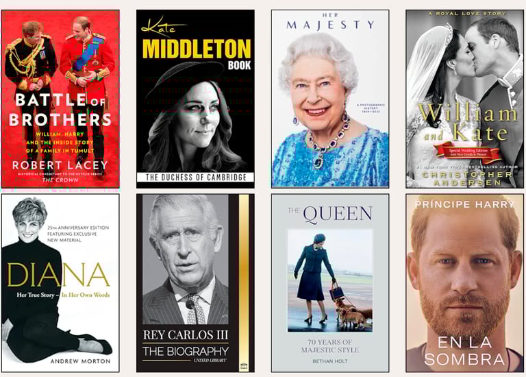 Libros de la familia real británica