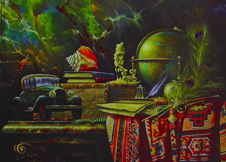 Still Life Artwork By Maamar Tazi