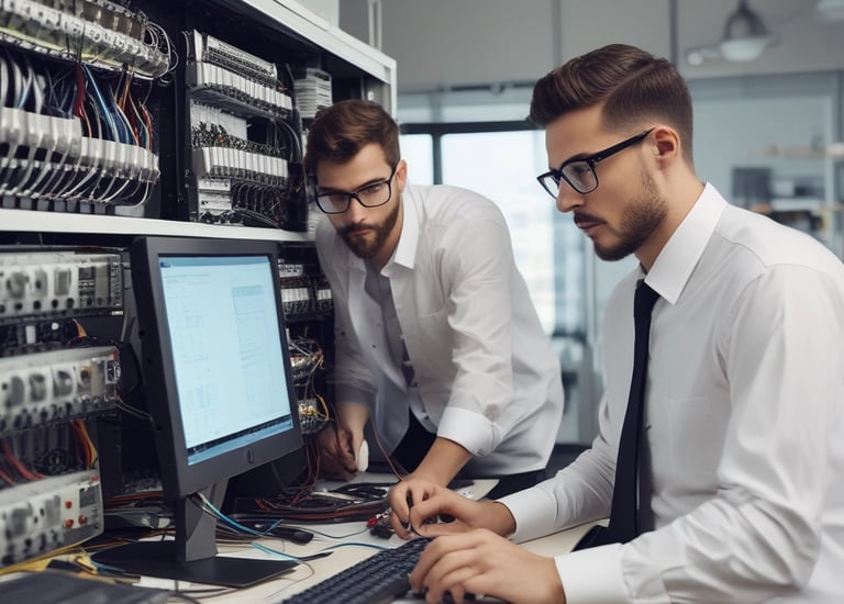 A flip chart with various colored sticky notes attached, containing words and concepts like 'people 1st', 'respect', 'diversity', 'vision', and 'teamwork'. The notes are predominantly pink, yellow, green, and blue. The background features a wall with geometric, dark gray panels.