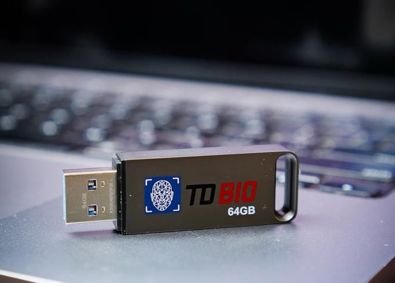 a special face lock usb drive