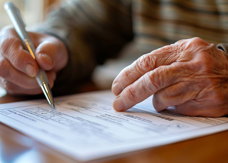 firma de la aceptación de herencia en notaría