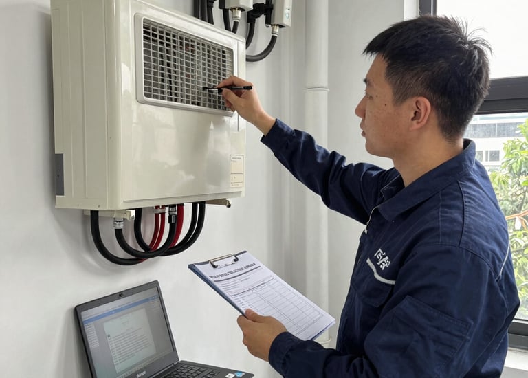 Wide shot of a showroom displaying various lighting fixtures and furniture.