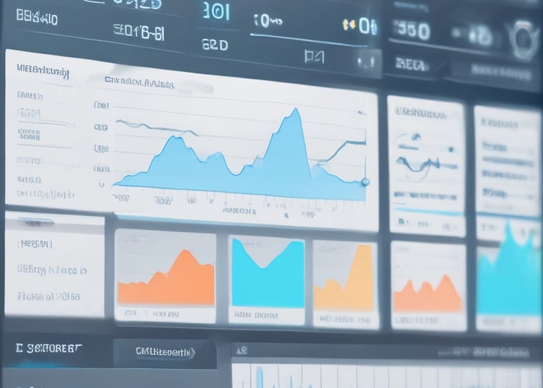 A team collaborating over a laptop displaying app wireframes in a modern office.