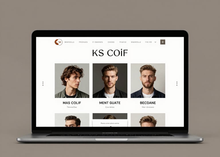 A team collaborating around a laptop with digital growth charts on screen.