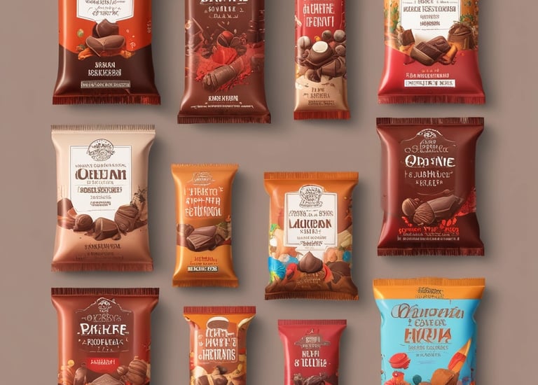 Various consumer products displayed on store shelves.