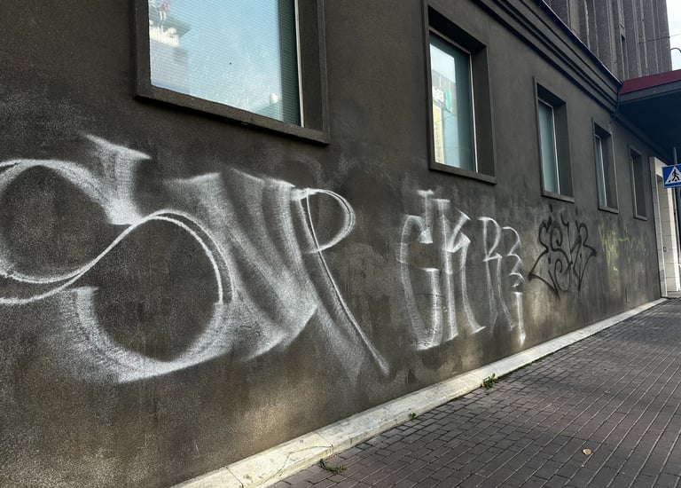 soditud sein kesklinnas