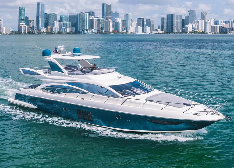 mid range luxury yacht rental in Miami 1500 to 2500