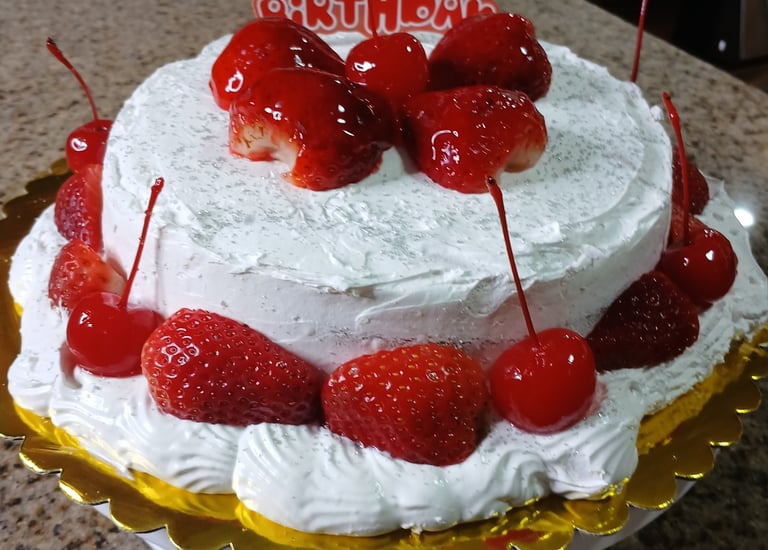TARTA DOBLE CON RELLENO DE MERMELADA