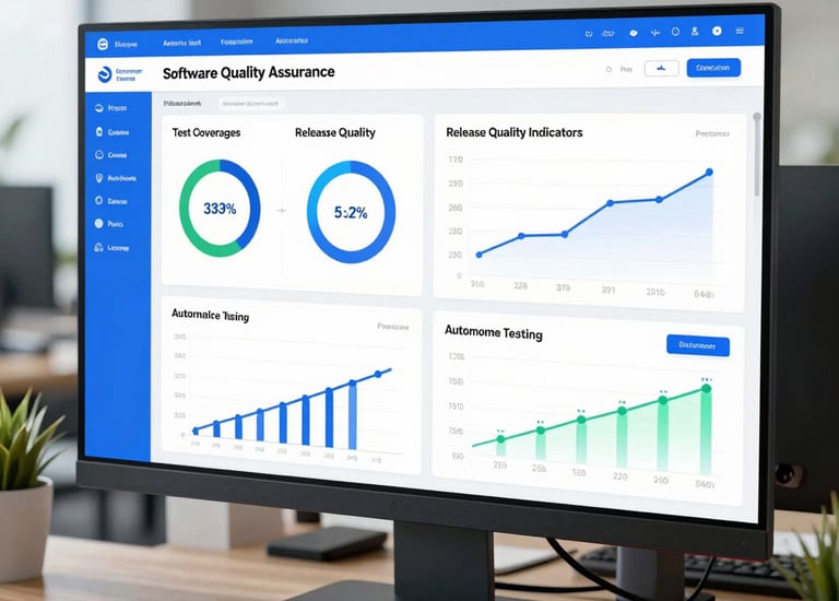 Visual of a monitoring system highlighting real-time cloud performance metrics.
