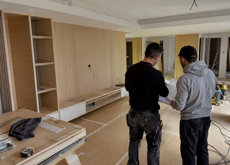 Accompagnement chantier et ajustements techniques