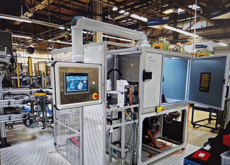 Fully Automatic Laser Trimming and Deburring Machine