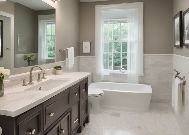 Close-up of a beautifully painted living room wall with modern color.