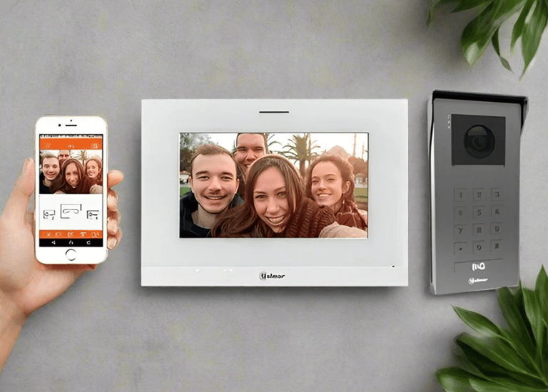 Novus technologies install video door phone systems for residential projects