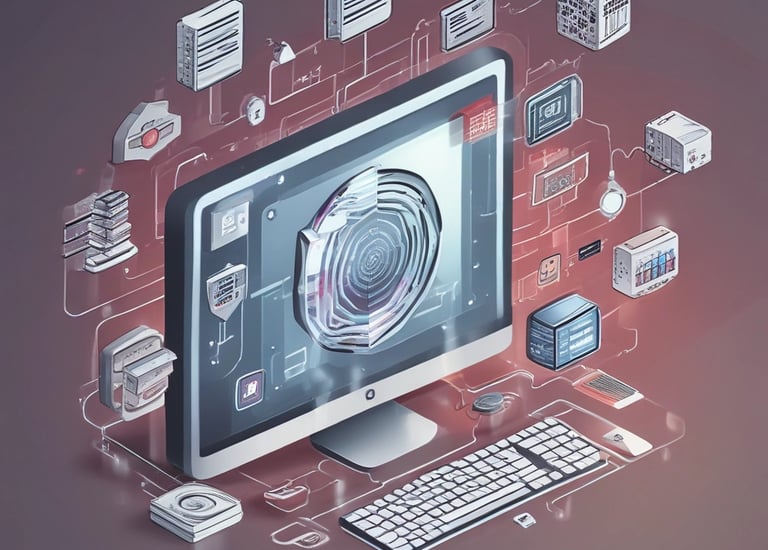 Close-up of engineers inspecting heavy machinery parts in a workshop.