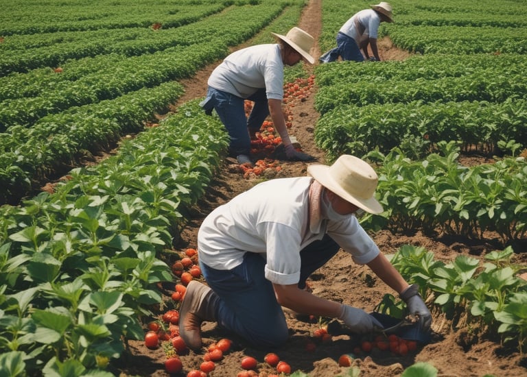 A diverse group of professionals shaking hands after a successful job placement.