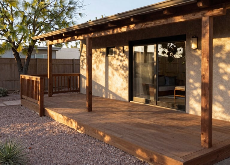 A freshly remodeled kitchen with warm wood cabinets and modern fixtures.