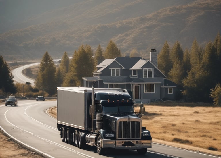 A fleet of Tankdog trucks parked and ready for dispatch.