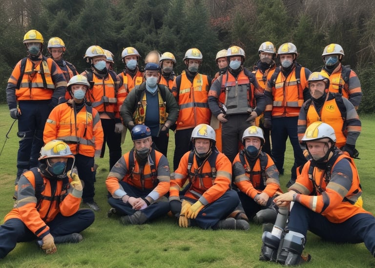 Trainer guiding participants through digital marketing campaign setup.