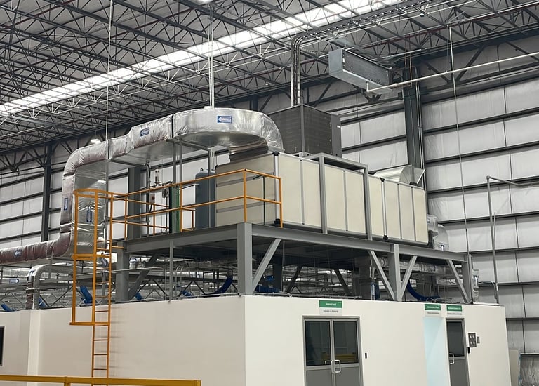 mantenimineto y reparacion de chiller, torres de enfriamiento, bombas de condensados