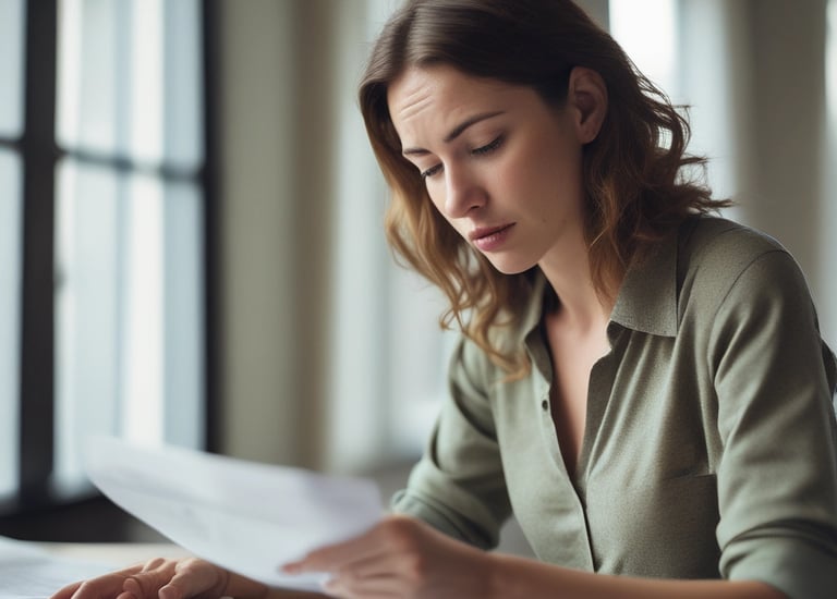 A consultant explaining credit strategy with charts to a client.