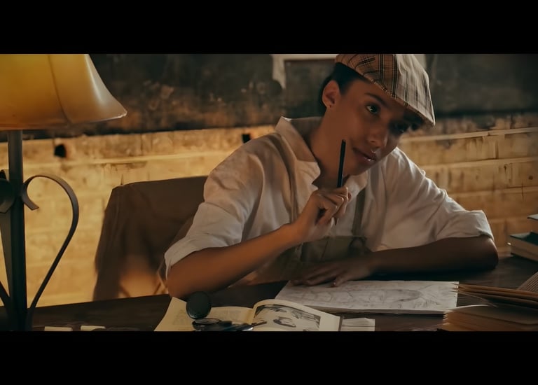 A still shot taken from Daniel da Trindade's (Director DDT's) shortfilm, The Entomologist.