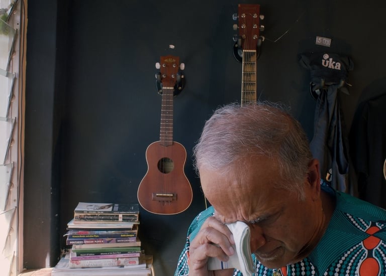 Scene from Nothing, a poetry short film directed by Daniel da Trindade.