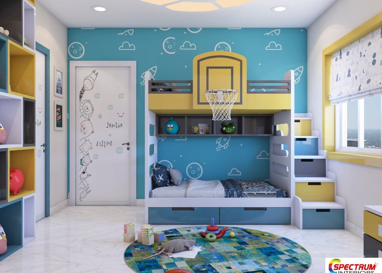 Kids room interior designing services in Chennai