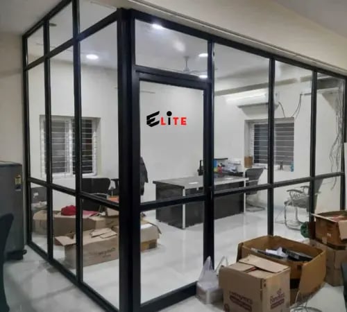 Aluminium office partition services in Chennai