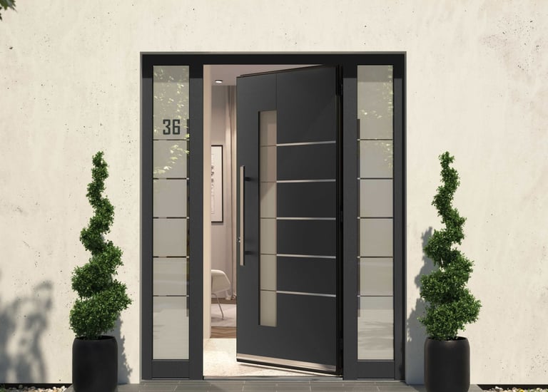 ventana PVC instalada en vivienda en Vimianzo