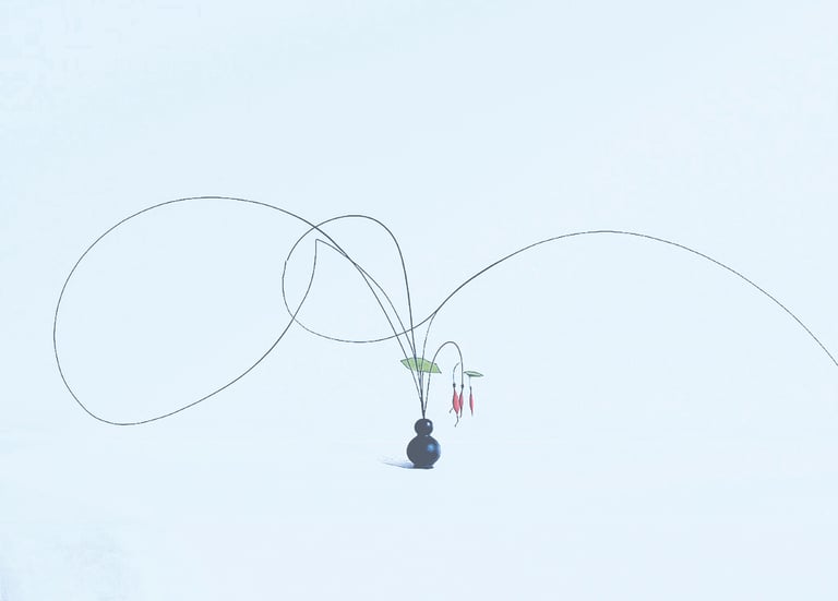 Sogetsu Ikebana by Kamil Szczepaniak