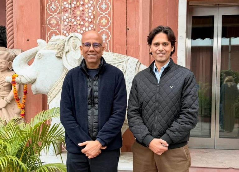 With Mr. Ashish Chowdhary, the India head of Apple