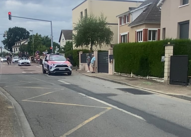 Entrée Magny-les-Hameaux - Course des JO 3 août 2024