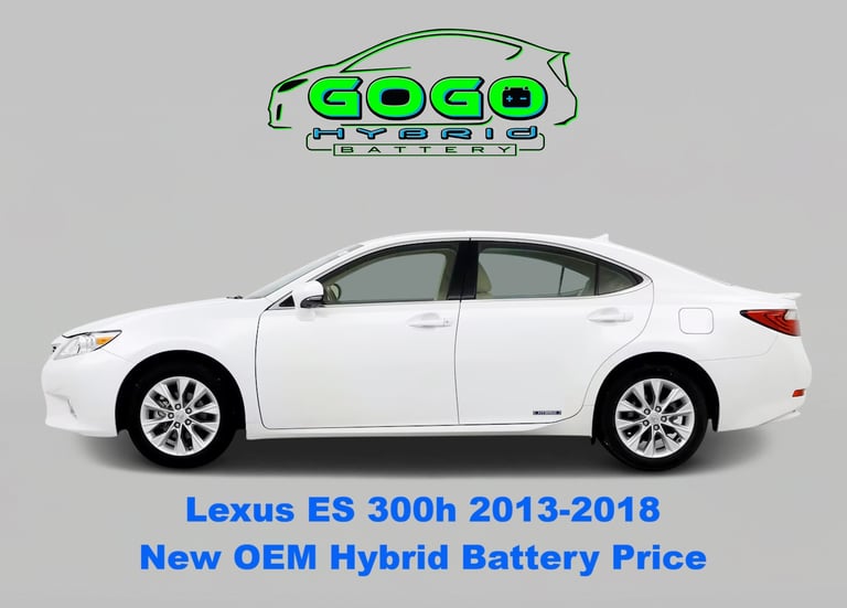 lexus es 300h 2013 2014 2015 2016 2017 2018 new OEM hybrid battery replacement GoGoHybridBattery.com 