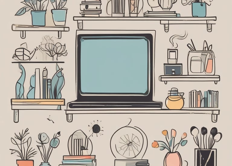 Minimalist empty tile with soft shadow on a light background.