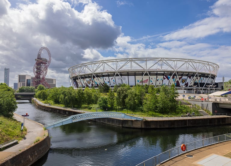 The London Stadium, Olympic Park, East London